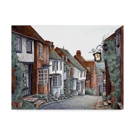 Carol J Rupp 'Rye, England' Canvas Art,14x19